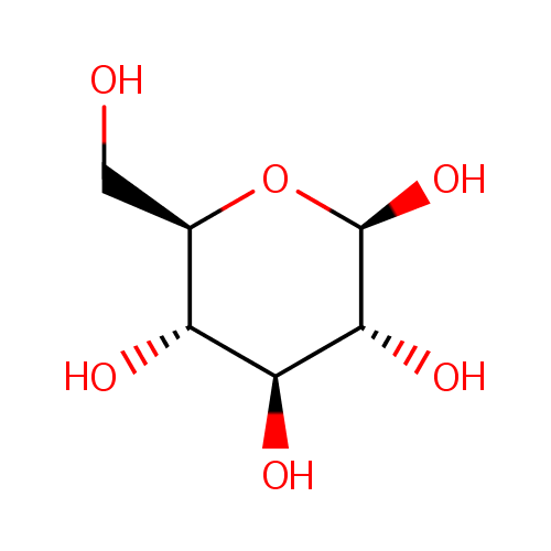 glucose chemical structure